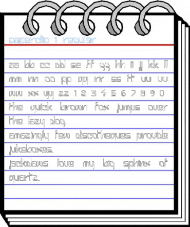 Paperclip 1 Font