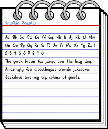 Snufkin Font