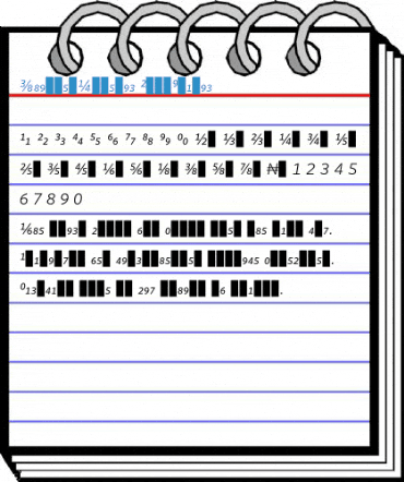 WhitneyNumeric BookItalic Font