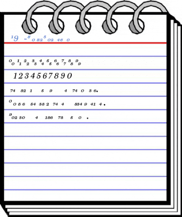 PB9TTP-ItalicFrac Font