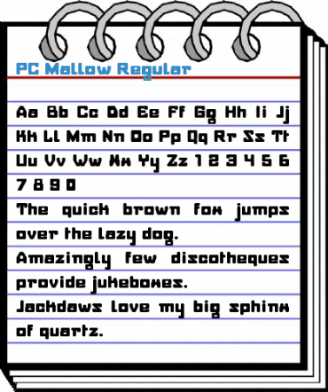 PC Mallow Regular Font