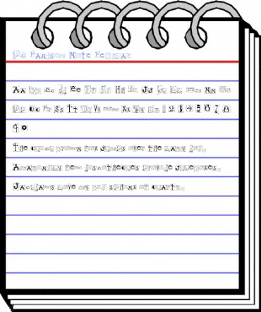 PC Randsom Note Regular Font