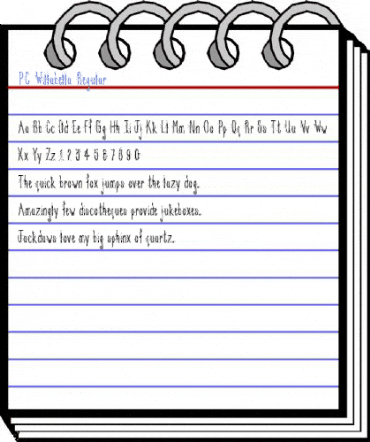 PC Willabella Regular Font