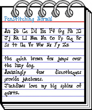 PenStitching Font