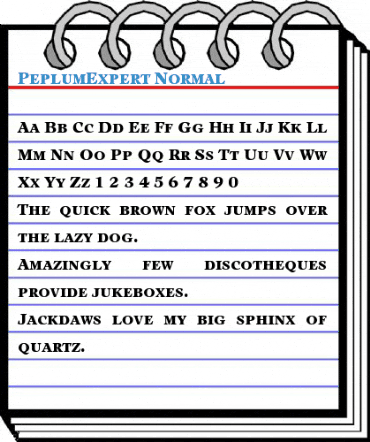 PeplumExpert Font