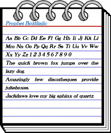 Prophet Font