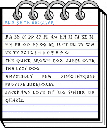 RunishMK Font