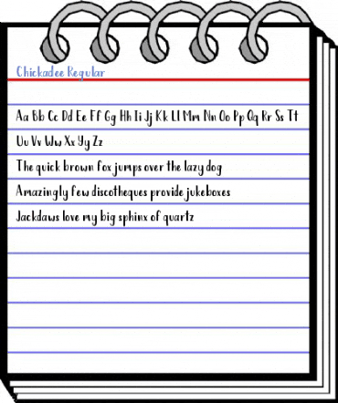 Chickadee Regular Font