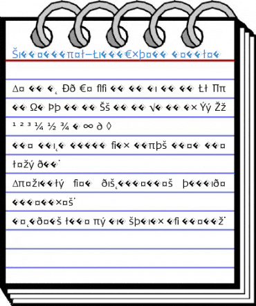 SignaNormal-LightExpert Regular Font