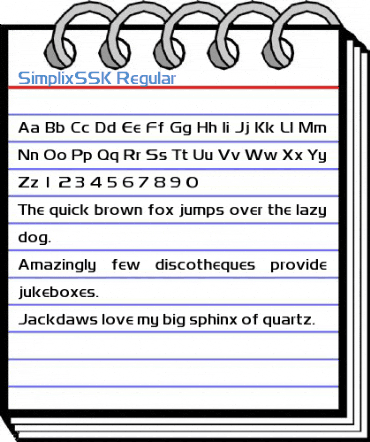 SimplixSSK Font