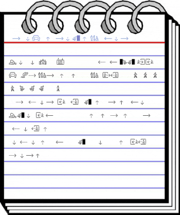 SirucaPictograms Regular Font