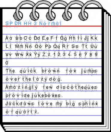 SP DR HH 3 Font