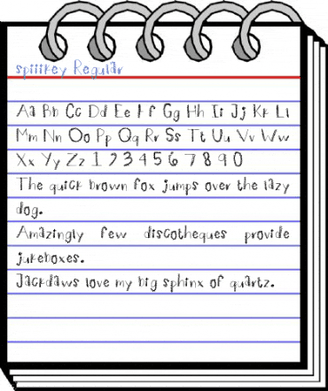 spiiikey Regular Font