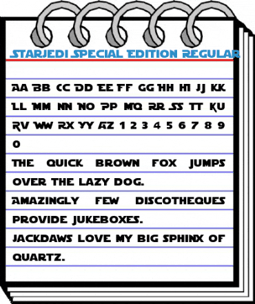 StarJedi Special Edition Font