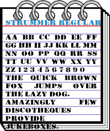 Strummer Font