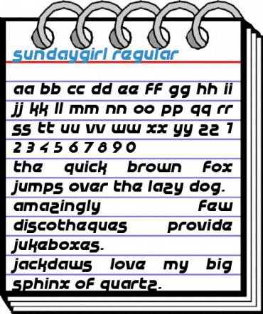 SundayGirl Font