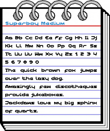 Superboy Font