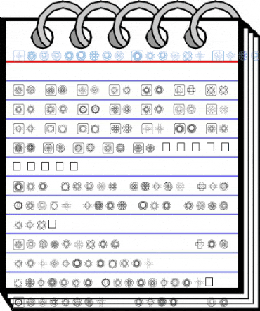 Symmetric Things Normal Font