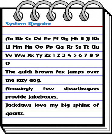 System Font