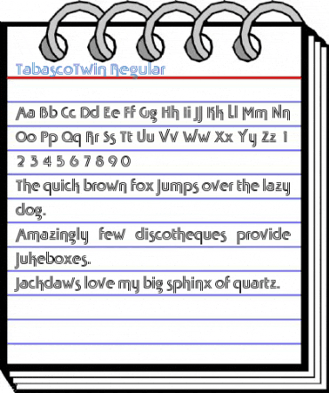 TabascoTwin Font