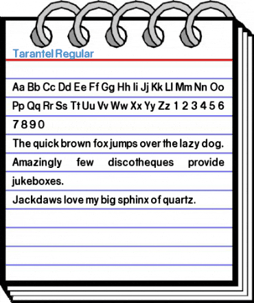 Tarantel Font