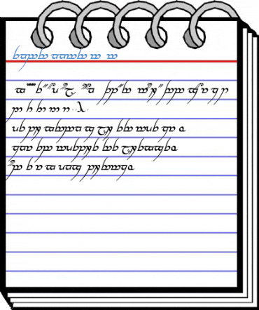 Tengwar Annatar Alt Font