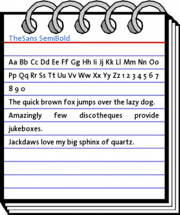 TheSans Font