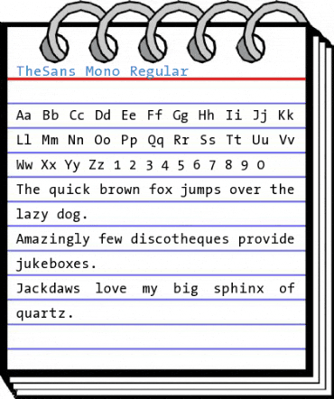 TheSans Mono Font