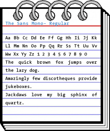 The Sans Mono- Font