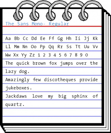 The Sans Mono- Font