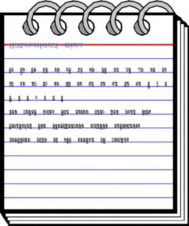 TibetanMachineWeb6 Regular Font