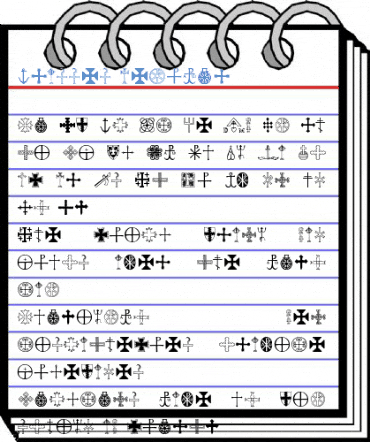 Crosses Regular Font