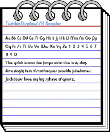 TwinkieDisplaySSK Font