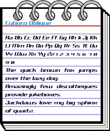 Cyborg Font