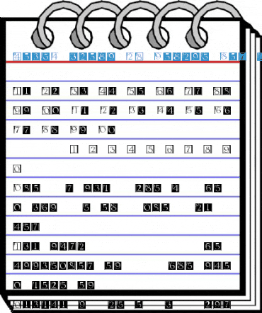 DecoNumbers LH Serlio Regular Font