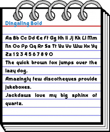 Dingaling Font