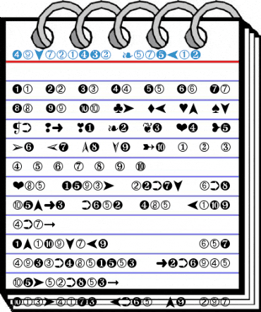 Dingbats2 Regular Font