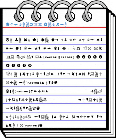 Dingbests Regular Font