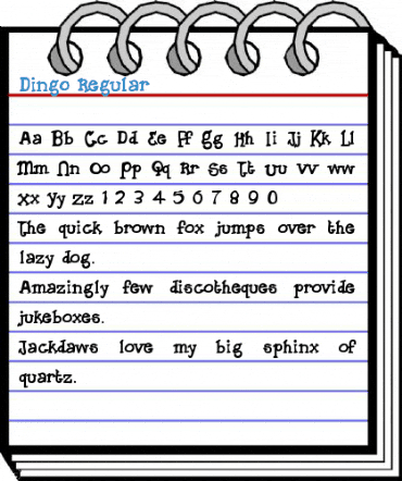 Dingo Regular Font