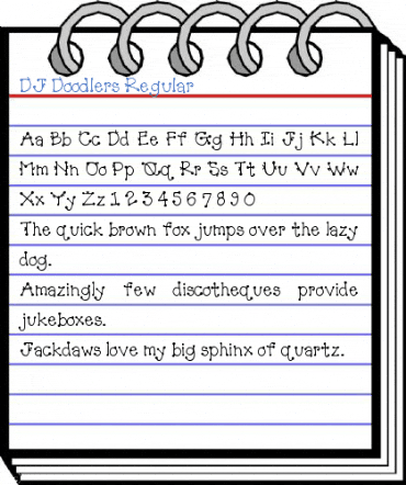 DJ Doodlers Font