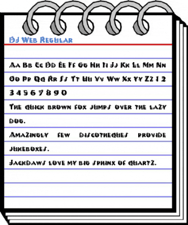 DJ Web Font