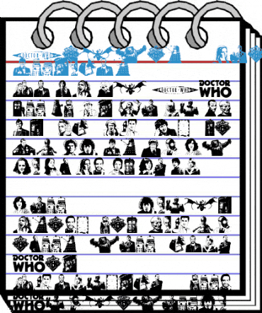 Doctor Who 2006 Regular Font