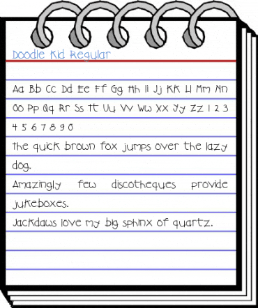 Doodle Kid Regular Font