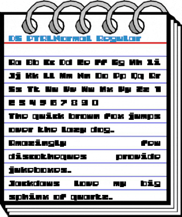 DS PTRLNormal Font