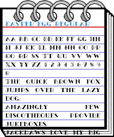 Easter Egg Font