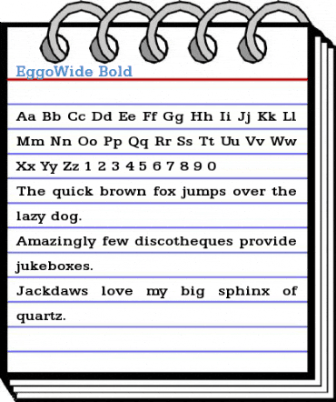 EggoWide Font