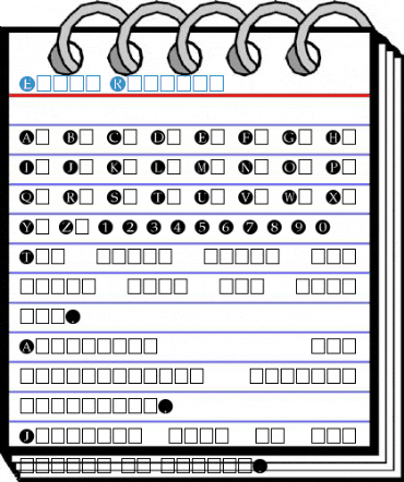 Eight Regular Font