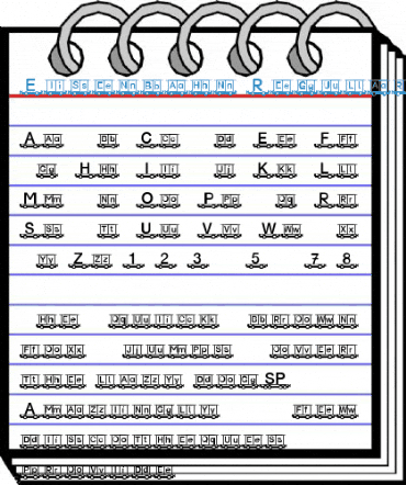 Eisenbahn Regular Font