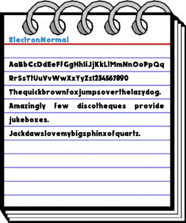 Electron Font