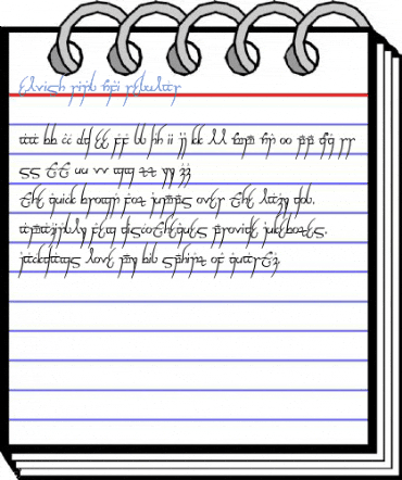 Elvish Ring NFI Regular Font
